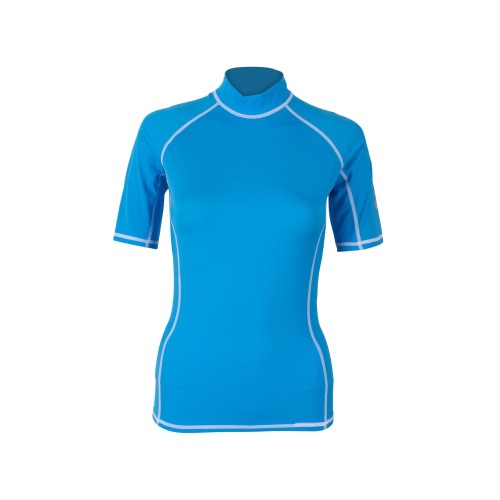 Lycra dames shirt - blauw