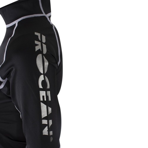 Lycra heren shirt - zwart
