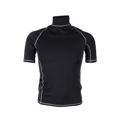 Lycra heren shirt - zwart