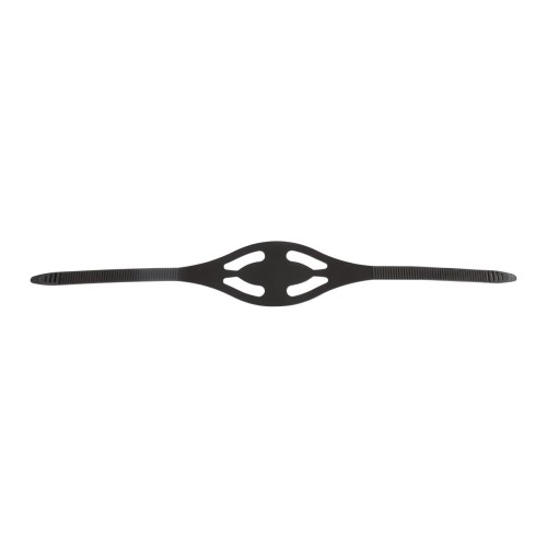 Maskerband siliconen - zwart