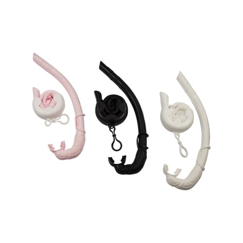 Vouwbare snorkel - zwart