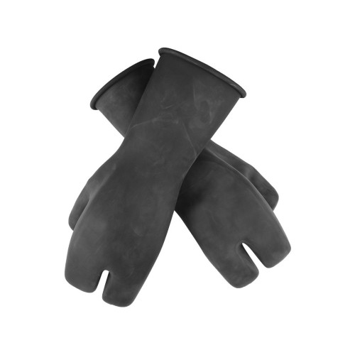 Latex drievinger drooghandschoen