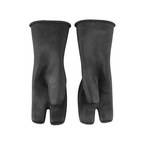 Latex drievinger drooghandschoen