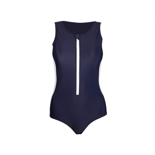 Lycra dames zwempak - blauw